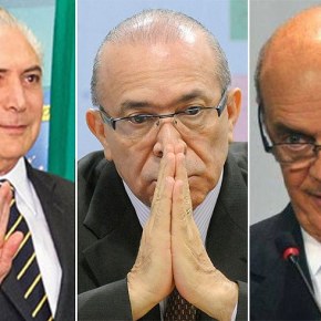 Pagamentos da Odebrecht a Temer, Serra e Padilha desmoralizam impeachment