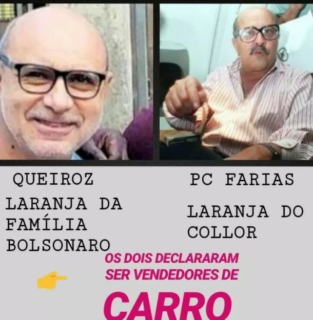 Resultado de imagem para queiroz o PC de Bolsonaro