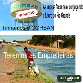 Contrassenso: BNDES financiará o saneamento, mas só depois da privatização da CORSAN (por Jeferson Fernandes)